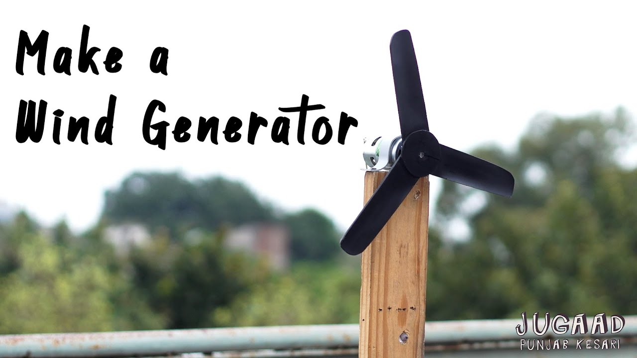 Make a Wind generator YouTube