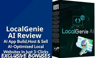 LocalGenie AI Review | AI App Build, Host & Sell AI-Optimized Local Websites In Just 3-Clicks