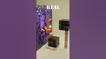 Minecraft vs Real Life in the Nether 🔥🔥🔥#blender3d #3dart #3danimation #minecraft #shorts