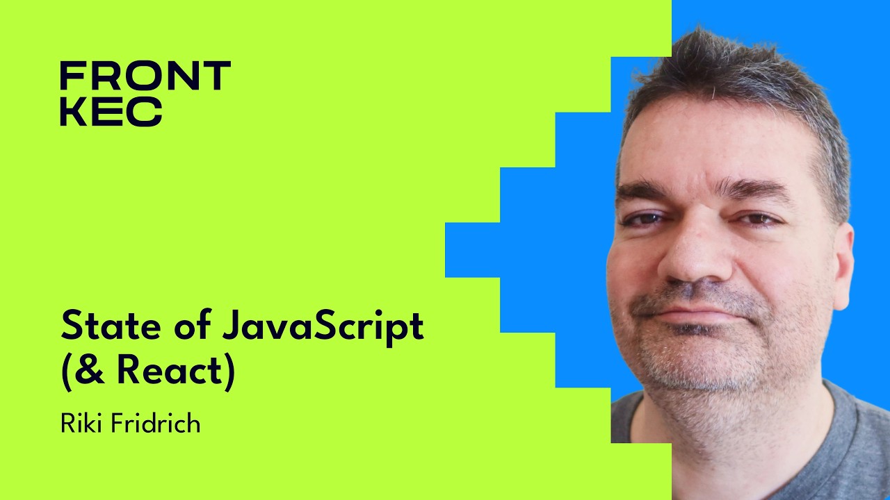 Podcast FrontKec: Riki Fridrich – Co říkají výsledky State of JavaScipt / React 2025