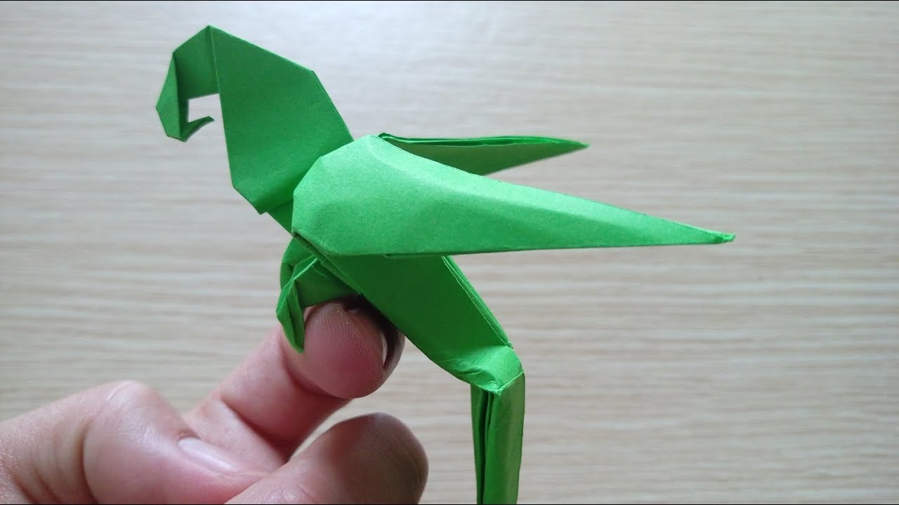 Origami Macaw Parrot Best Origami Tutorial YouTube