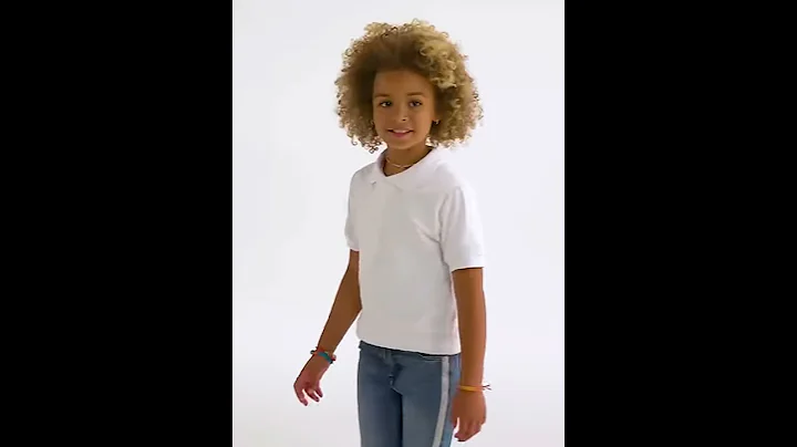 Jerzees 437Y and 437YR Youth 5.6 oz.; 50/50 Jersey Polo with SpotShield - Buy at ApparelnBags.com