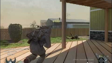 Black Ops: Quick Scope-No Scope Gameplay on Nuketown