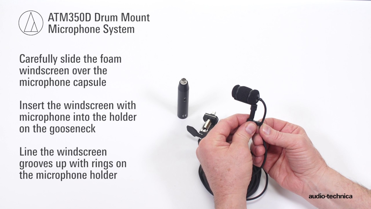 ATM350D Overview | Drum Mount Microphone System
