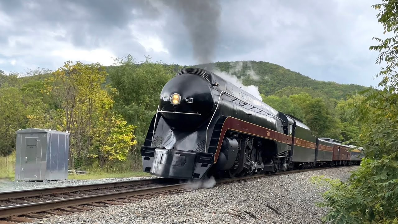 500 Subscriber Special Part 1, N&W Class J 4-8-4 611 on the BB Shenandoah Valley Limited on 9/26/25