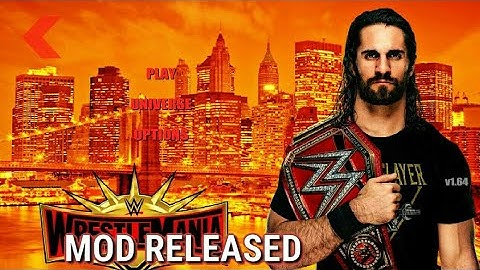 WR3D Wrestlemania 35 Mod by WR3D GAMER Launched For Android(New Moves,Multiplayer, Ladder Match)