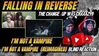 Falling In Reverse - I'm Not A Vampire BOTH Versions Reaction! 🔥 Which version do you like better?!?