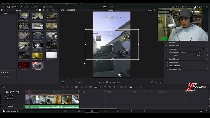(In under 10 minutes) how to make a Tictok clip using DaVinci Resolve