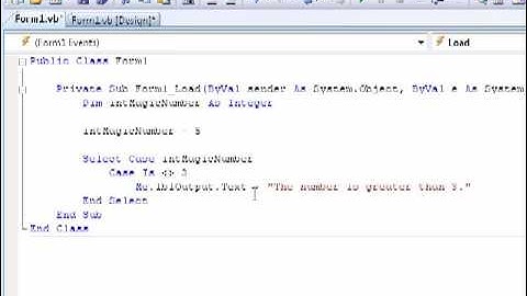 Learning VB.NET (Visual Basics) tutorial 11 - Relational Operators