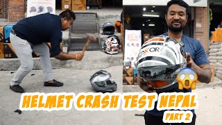 Noooo copy helmets ...Helmet Crash Test part 2 under Rs 10000 / Helmets Mart / ece dot isi certified