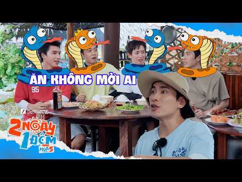 Cười xỉu team "rắn độc công sở" hùa nhau này nọ chú 6 Kiều Minh Tuấn | 2N1D Mùa 5 #103