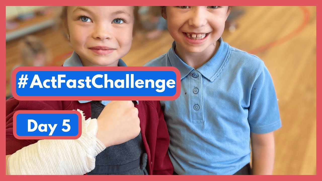 Act Fast Challenge Day 5 Family first aid for small cuts and grazes