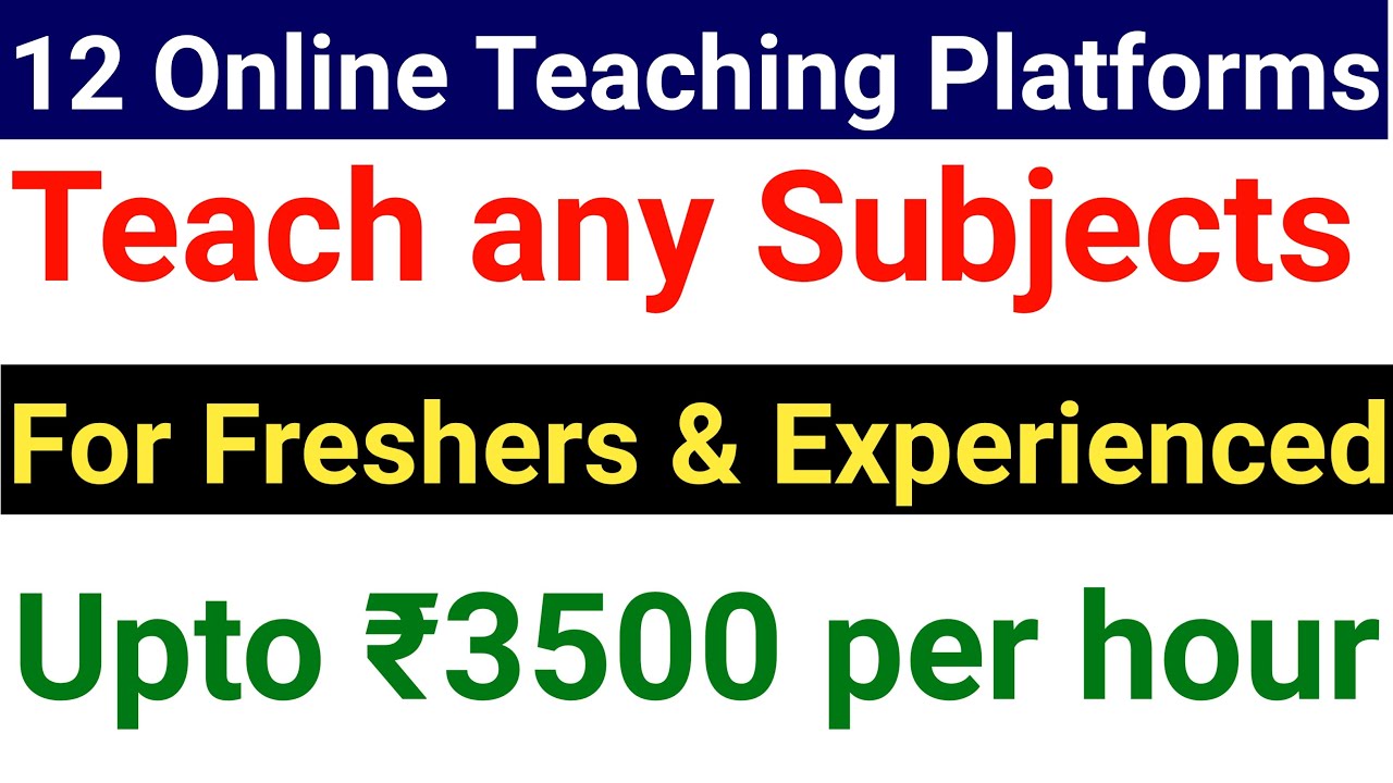 12 ONLINE TUTORING WORK FROM HOME GENUINE WEBSITES I #wfh #onlinetuition