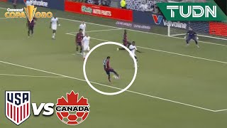 ¡TERRIBLE tiro de Cannon que estrella en Busio! | USA 1-0 Canadá | Copa Oro 2021 | Grupo B | TUDN