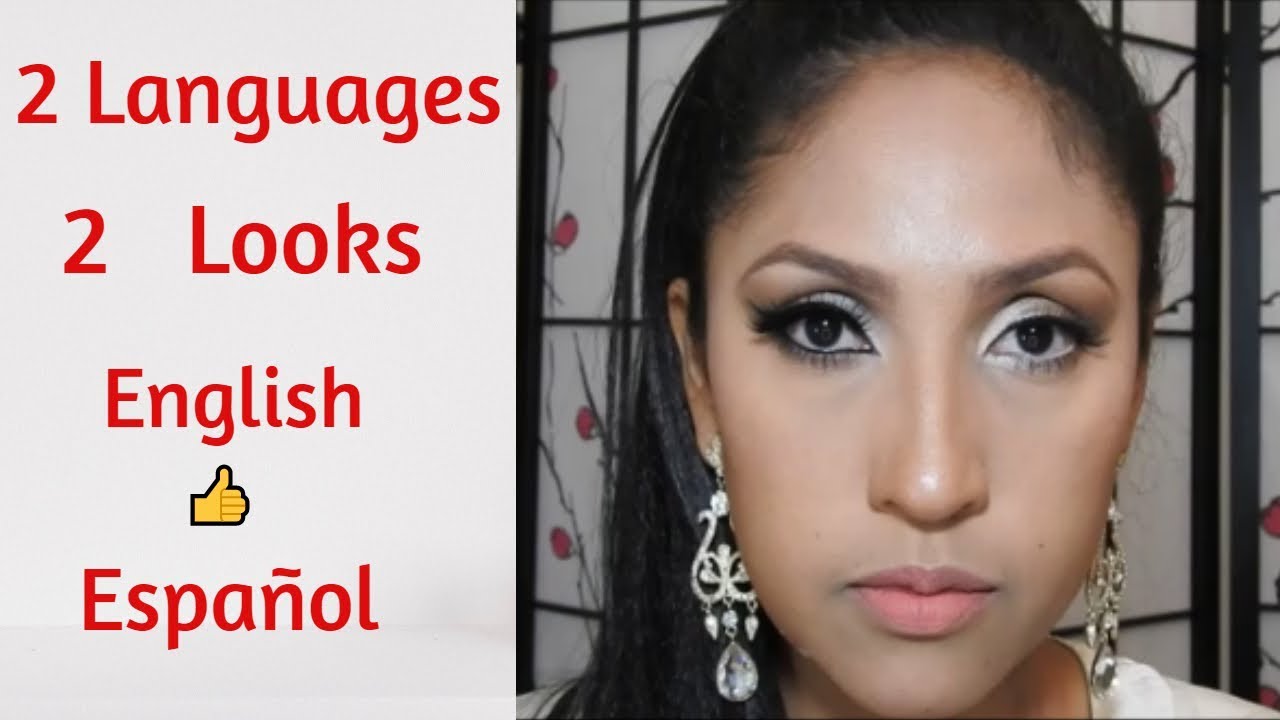 How to Apply Eyemakeup 😍 Como Maquillarse Los Ojos 👍 Speaking Two