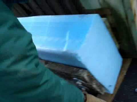 how to make a sailboat out of styrofoam - youtube
