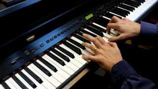 Leonhard Cohen - Shrek - Hallelujah - Piano Solo - Instrumental - HD chords