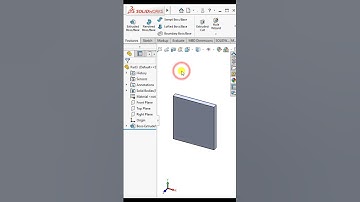 Solidworks Make Linear Pattern of Bodies