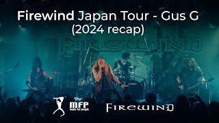 Firewind Japan Tour - Gus G (2024 recap)