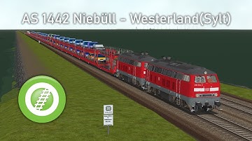 Open Rails - Marschbahn Halycon I AS 1442 I DEAF