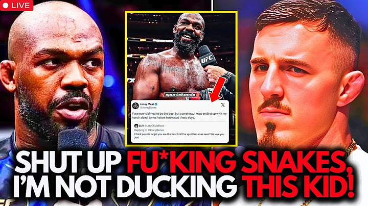 "SHUT UP, F**KING SNAKES – I'M BACK!" Jon Jones' BRUTAL Response After DUCKING Criticism!
