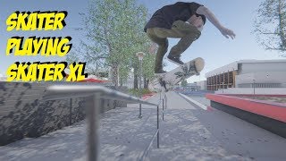 SKATER PLAYING SKATER XL - MONTAGE
