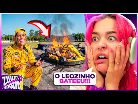 O LEOZINHO SOFREU UM ACIDENTE*  ele ta bem?