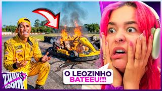 O LEOZINHO SOFREU UM ACIDENTE*  ele ta bem?