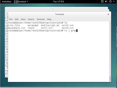 grep - Print Lines Matching a Pattern [Debian Linux]