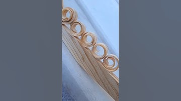 Razor Sharp Chisel - Smooth & Satisfying! #woodtools #shorts #trend #virals