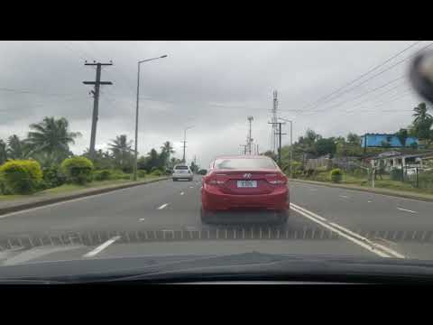 Drive from Suva To Nausori 😇 | Fiji Islands During Covid 19