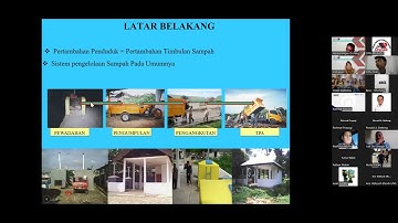Desain Konstruksi Tempat Pengolahan Sampah Terpadu | Zoom Meeting Conference