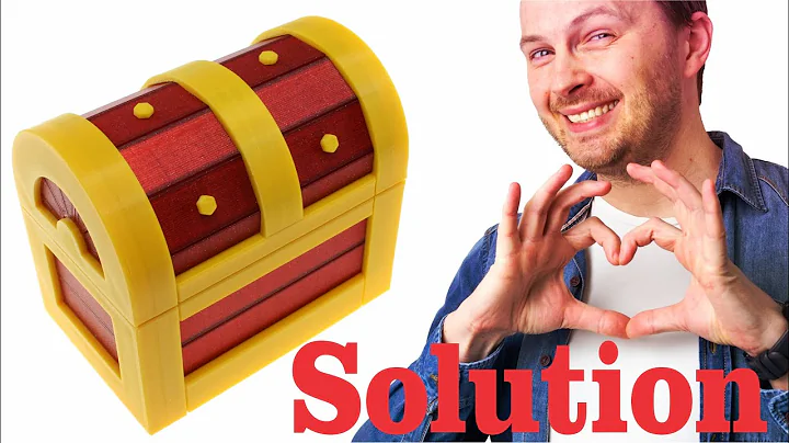 Treasure Chest Puzzle Box from Puzzle Master - Version 1 - Solution