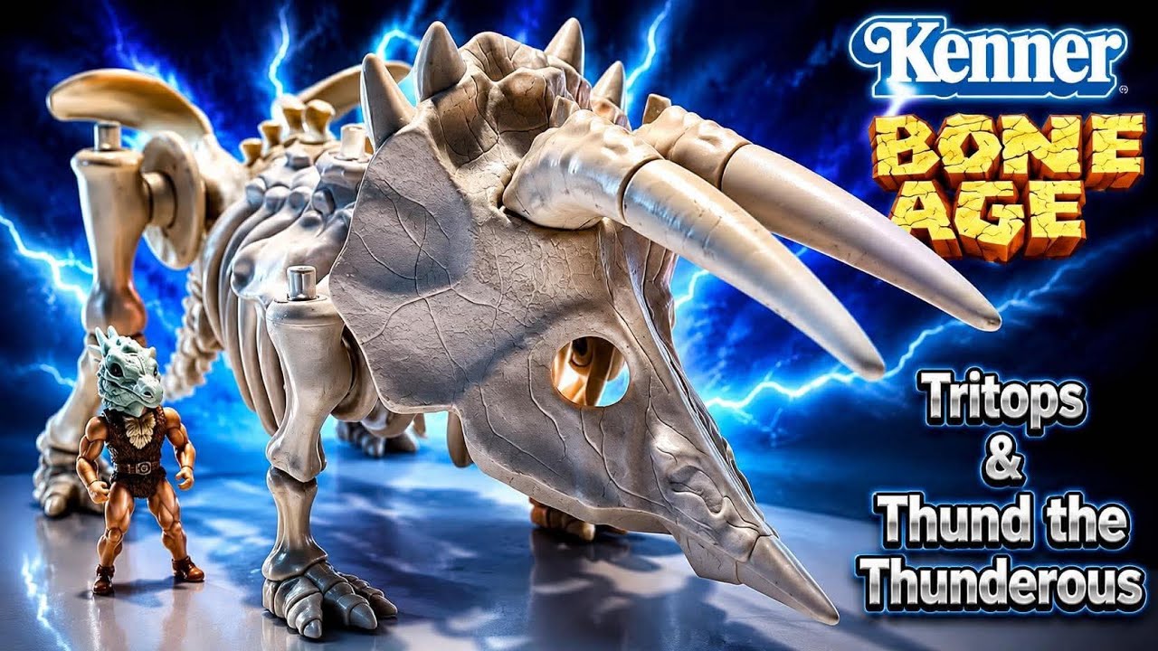 1988 Kenner Bone Age Tritops - YouTube