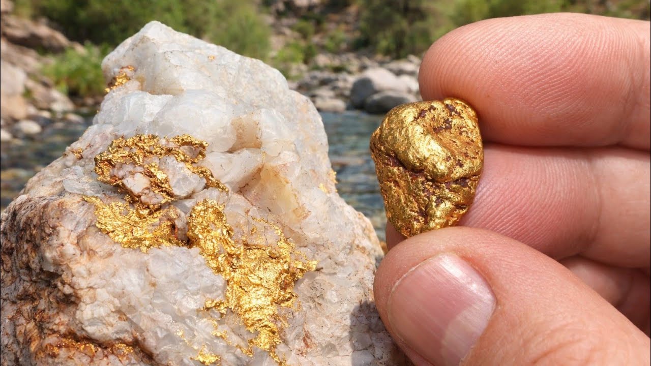 Большая часть золота находится здесь — но только если вы сможете прочитать геологическую структур...