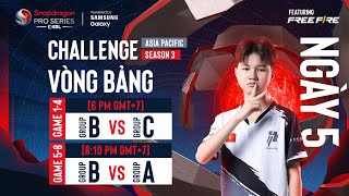 🔴 [VN] AP Free Fire | Snapdragon Mobile Challenge Group Stage | Season 3 Ngày 5