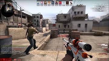 CSGO - AWP Asiimov Gameplay