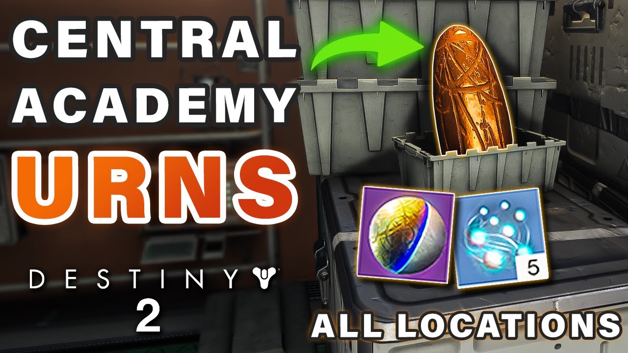 All Central Academy Mystery Urn Locations Guide ► Destiny 2