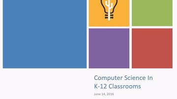 Why K-12 Computer Science Education is Critical