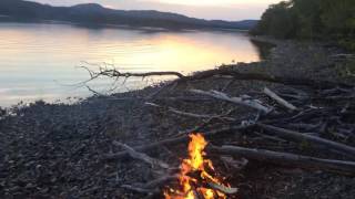 Richthofen Island, Lake Laberge, Yukon