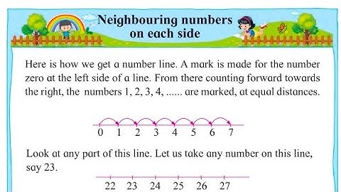 Mathematics Standard 2.Class 2. Neighbouring numbers on each side . #mathematics #numbers #education