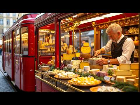 Traditional Swiss Cheese Festival Bern Switzerland 4K Walking Tour Organic Farmers Market