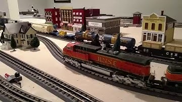 MTH O scale layout part #1