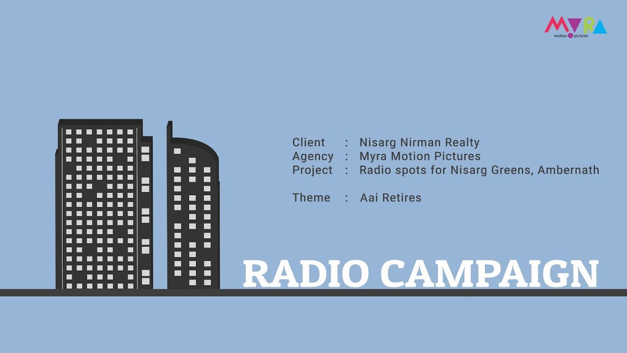 Nisarg Greens Radio Campaign Aai Retires Youtube
