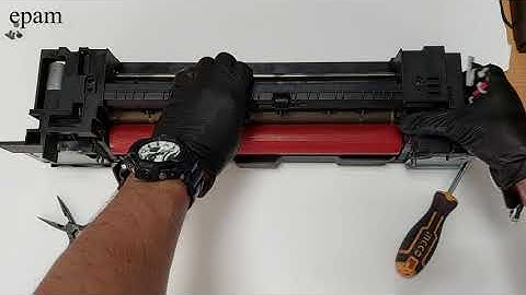 Kyocera Taskalfa 3501i 4501i 5501i | Cleaning of Fuser Unit | Dirty Printing