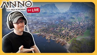 TIER 3 in ALBION! Lets Play - Anno 117 Pax Romana [HARD] @WhatDarrenPlays