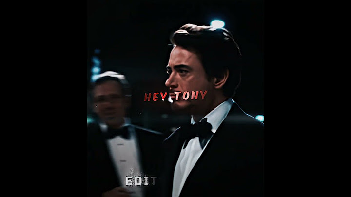 Tony Being Tony | Ironman Edit | Nunca Muda (Slowed)
