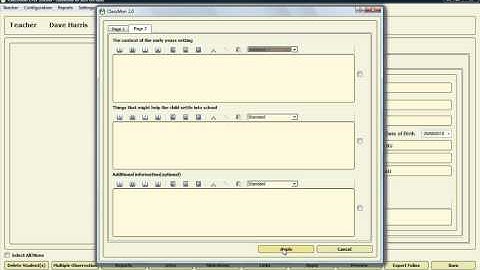 ClassMon EYLF - Getting Started