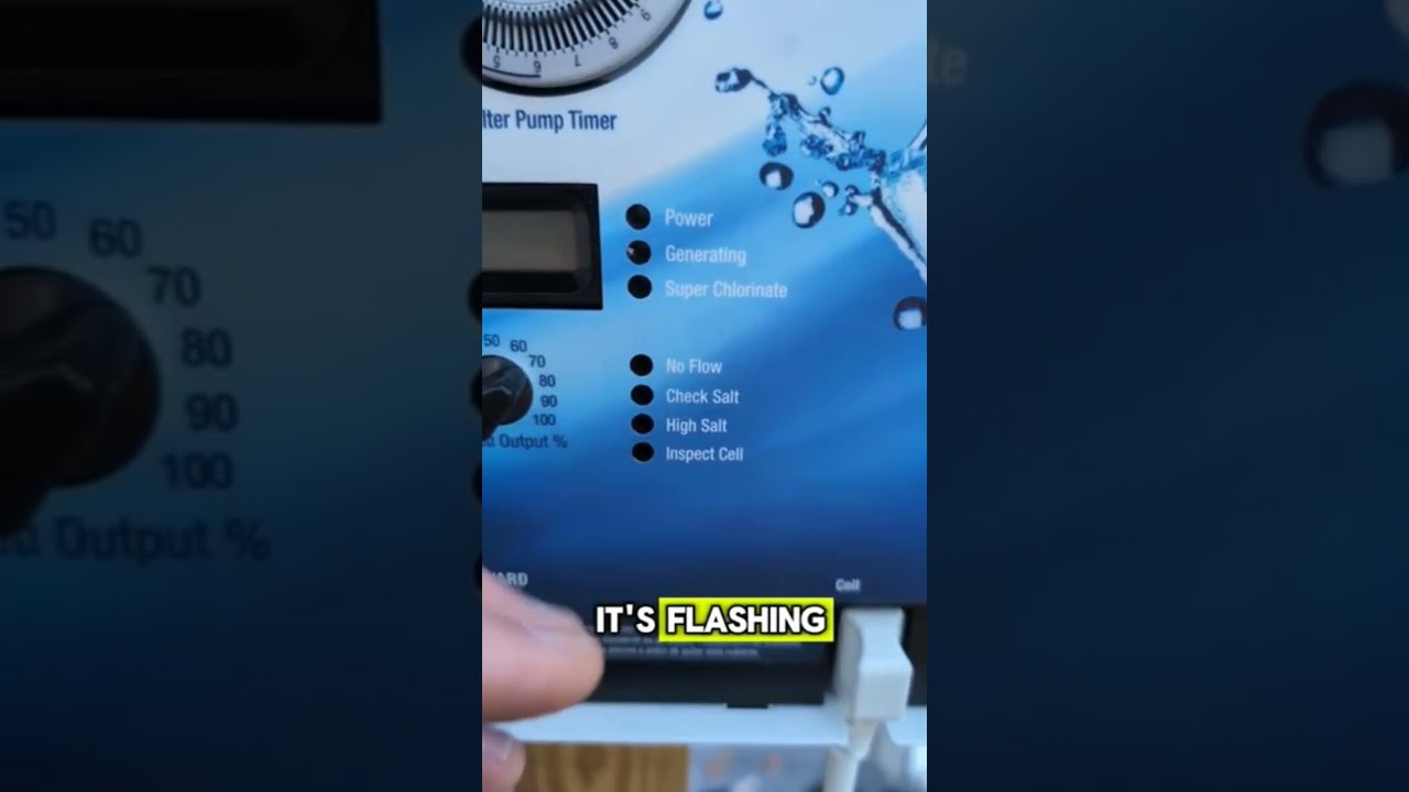 Inspect Cell Light Flashing Hayward Abovegroundpool Diy Satisfying