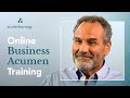 How to Improve Your Business Acumen with Self Paced Online Training!